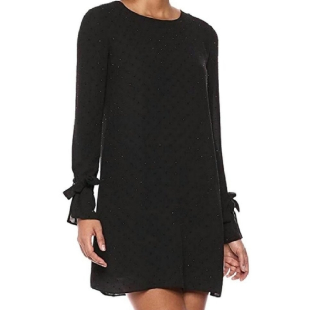 Bailey 44 Black Electric Boogie Dress Size 10 NWT - Picture 2 of 5